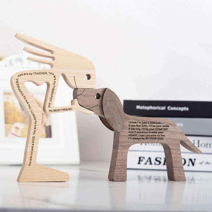 Deense houten dierenornamenten