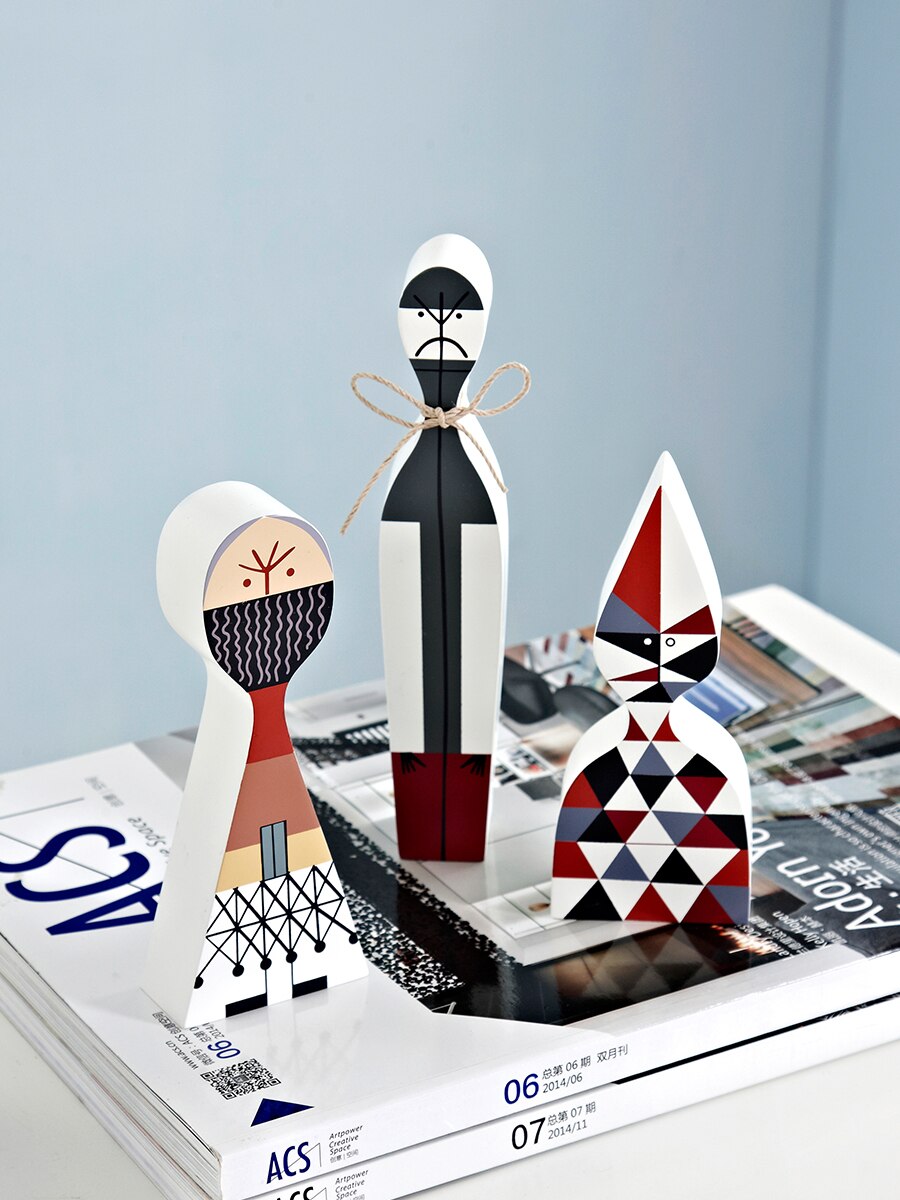 Huisdecoratie woonkamer Kawaii accessoires sculpturen & figuren karakter vormen zoet hout handgemaakt Europa huishoudelijke artikelen