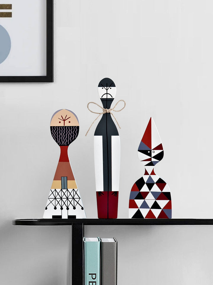 Huisdecoratie woonkamer Kawaii accessoires sculpturen & figuren karakter vormen zoet hout handgemaakt Europa huishoudelijke artikelen