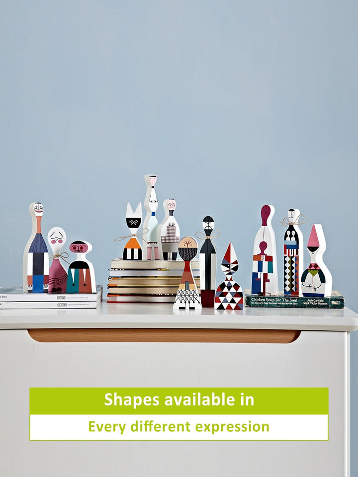 Huisdecoratie woonkamer Kawaii accessoires sculpturen & figuren karakter vormen zoet hout handgemaakt Europa huishoudelijke artikelen