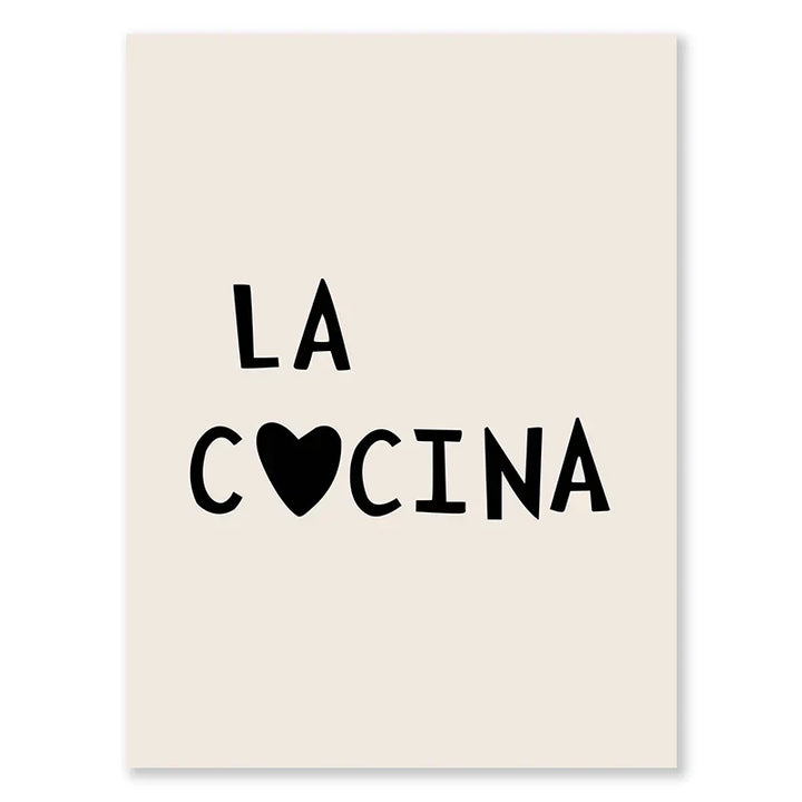 Küchenkochliebe-citaten Wandkunst Fine Art Canvas Prints Minimalistische Moderne Typografische Posters Beelden Voor Keuken Eetkamer Café Kunst Decor