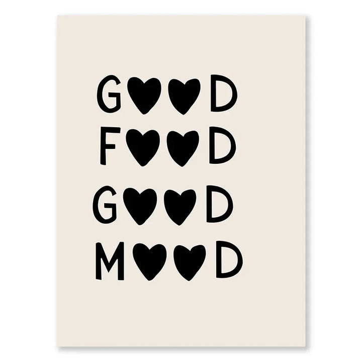 Küchenkochliebe-citaten Wandkunst Fine Art Canvas Prints Minimalistische Moderne Typografische Posters Beelden Voor Keuken Eetkamer Café Kunst Decor