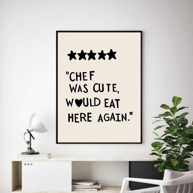 Küchenkochliebe-citaten Wandkunst Fine Art Canvas Prints Minimalistische Moderne Typografische Posters Beelden Voor Keuken Eetkamer Café Kunst Decor