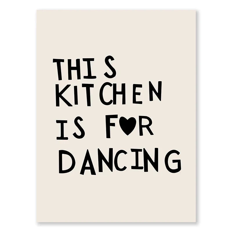 Küchenkochliebe-citaten Wandkunst Fine Art Canvas Prints Minimalistische Moderne Typografische Posters Beelden Voor Keuken Eetkamer Café Kunst Decor
