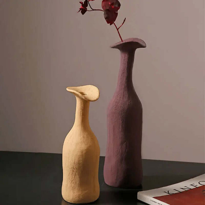 Minimalistische Morandi-kleurige Vazen