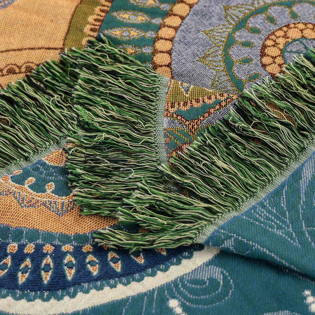 Arosta | Paloma™ Boho Luxe Vloerkleed met Speelse Fringes