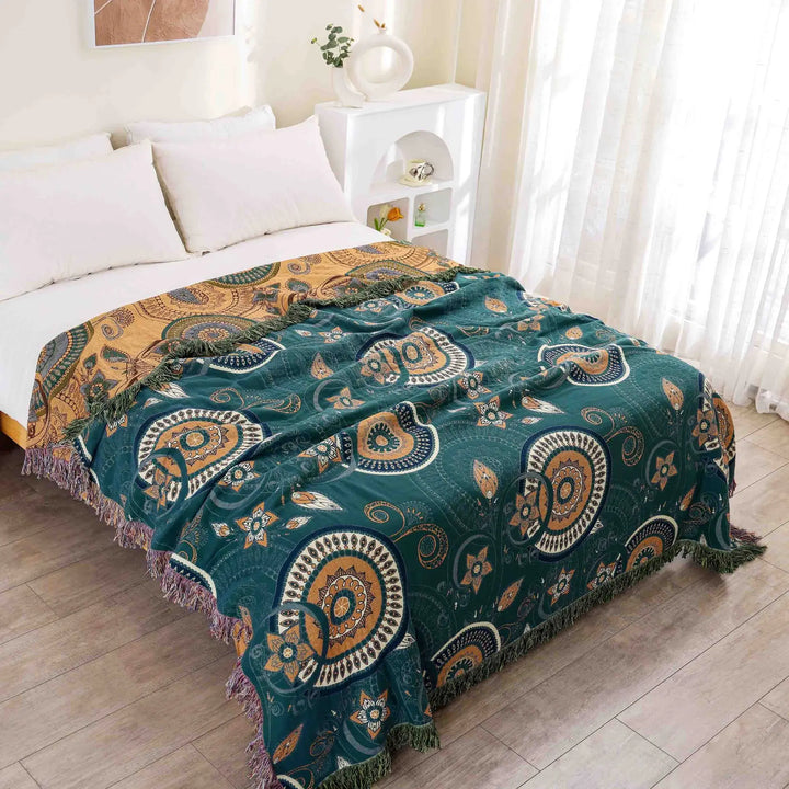 Arosta | Paloma™ Boho Luxe Vloerkleed met Speelse Fringes