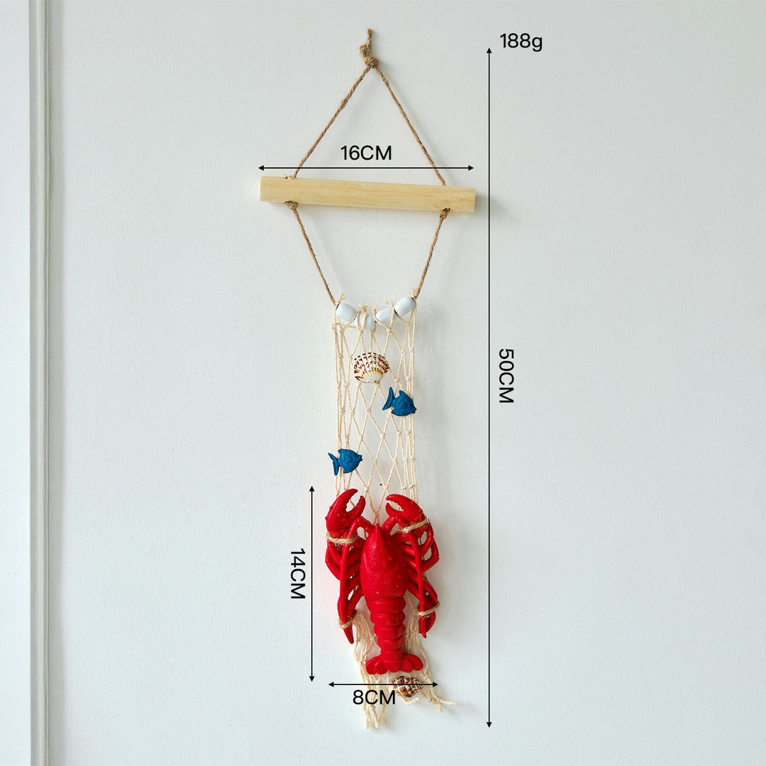 Krab Kust Wanddecoratie