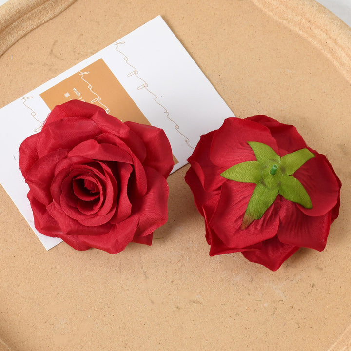 Premium stof bloemen haarspelden
