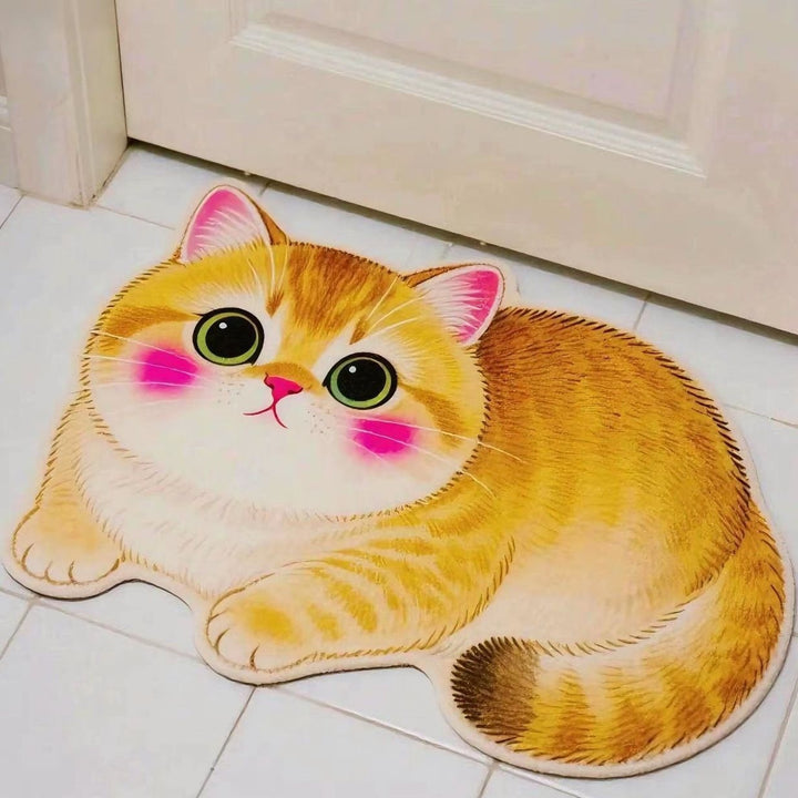 Gezellige Kat-Vormige Badmat