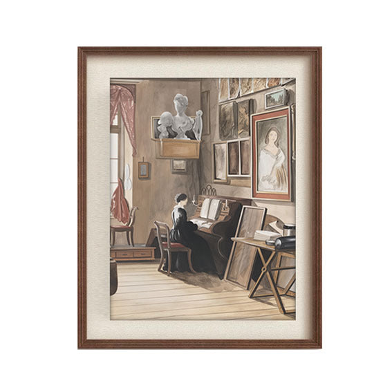 Vintage Stijl Galerie Muur Collectie
