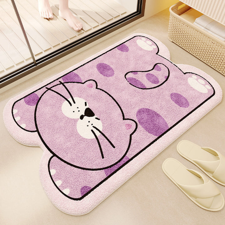 Cartoon Pluche Badmat