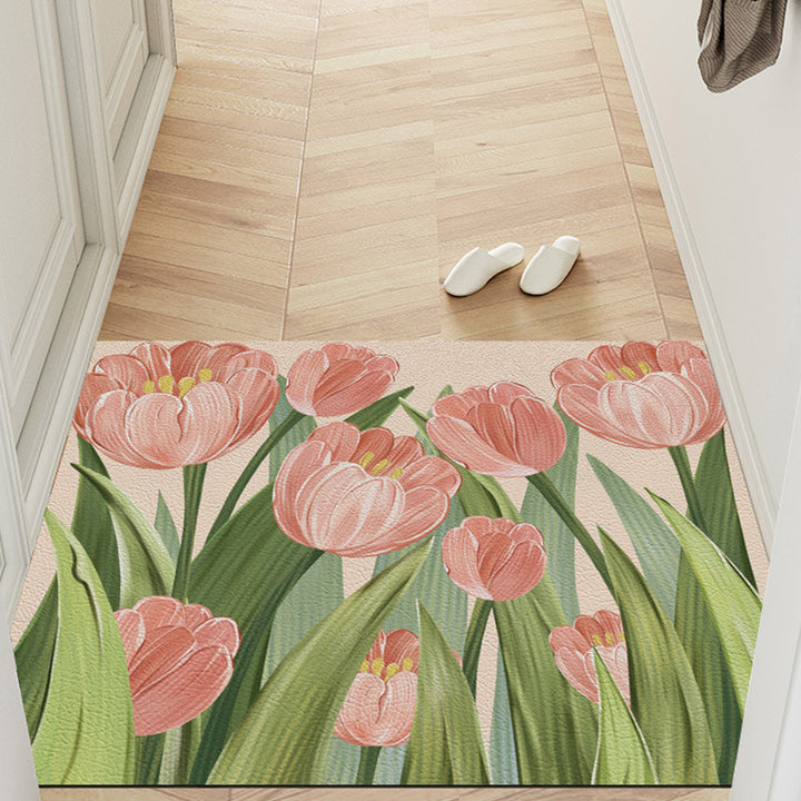 Fleurige Decoratieve Deurmat