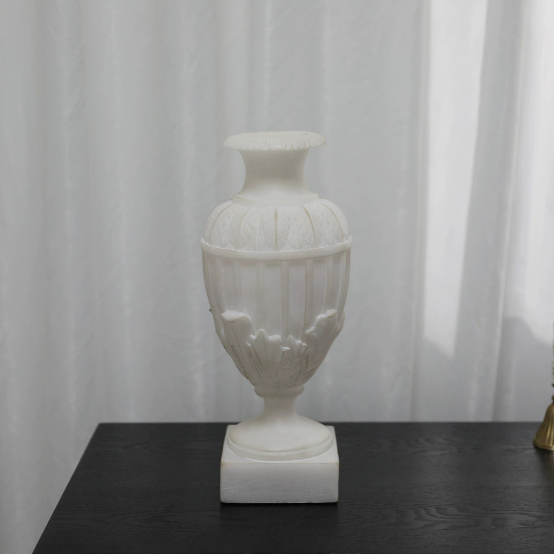 Elegante Marmeren Decoratieve Vaas