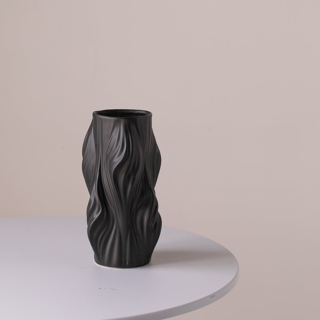 Textured Decoratieve Keramische Vaas