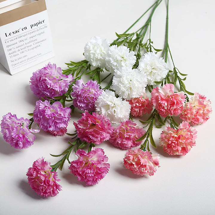 Realistische Bloemen Anjers Boeket
