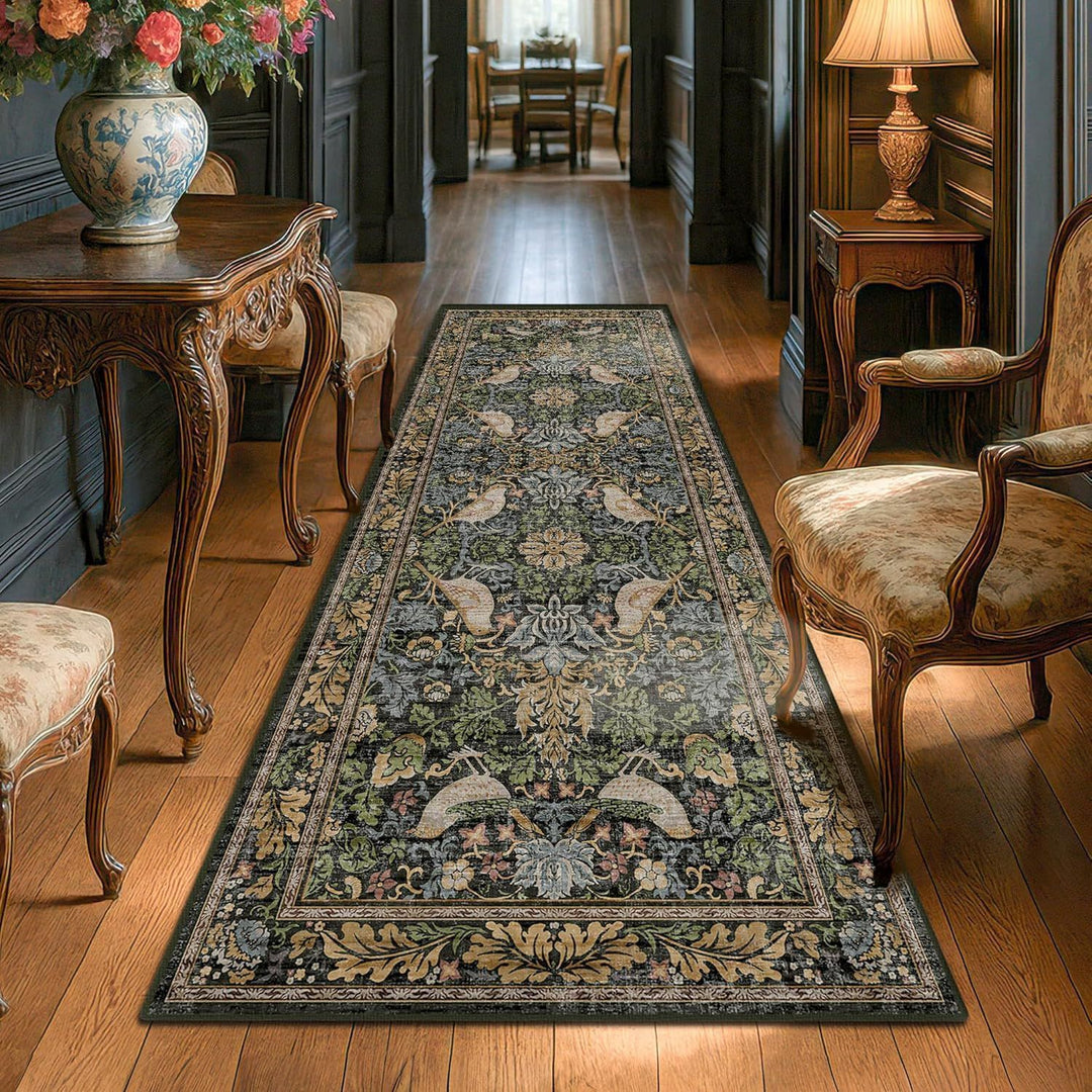 Elegante Vintage-Inspiratie Loper Tapijt