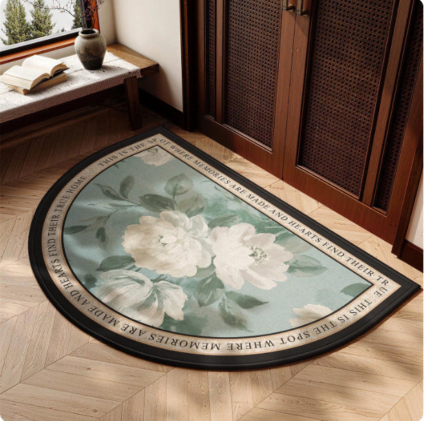 Florale Decoratieve Entreevloerkleed