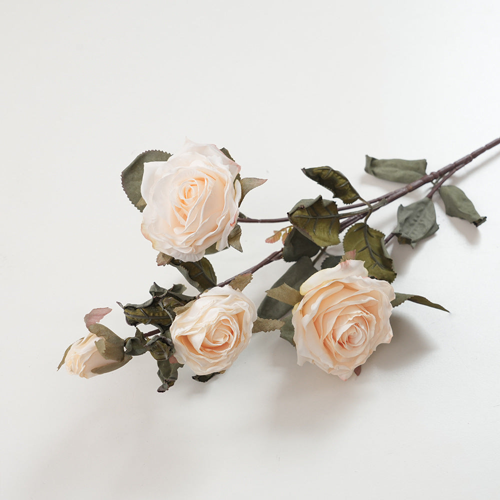 Elegante Faux Bloemen Rozensteel