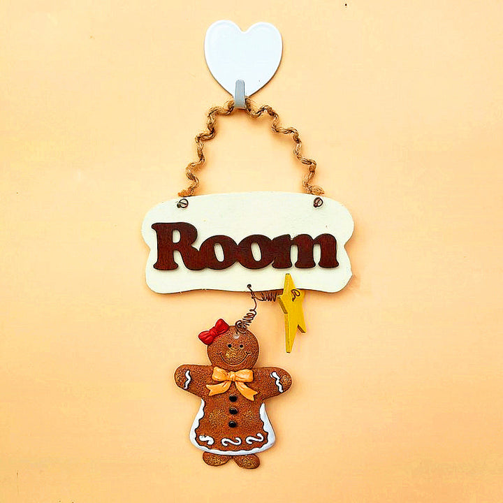 Decoratieve Peperkoeken Kamernaambord