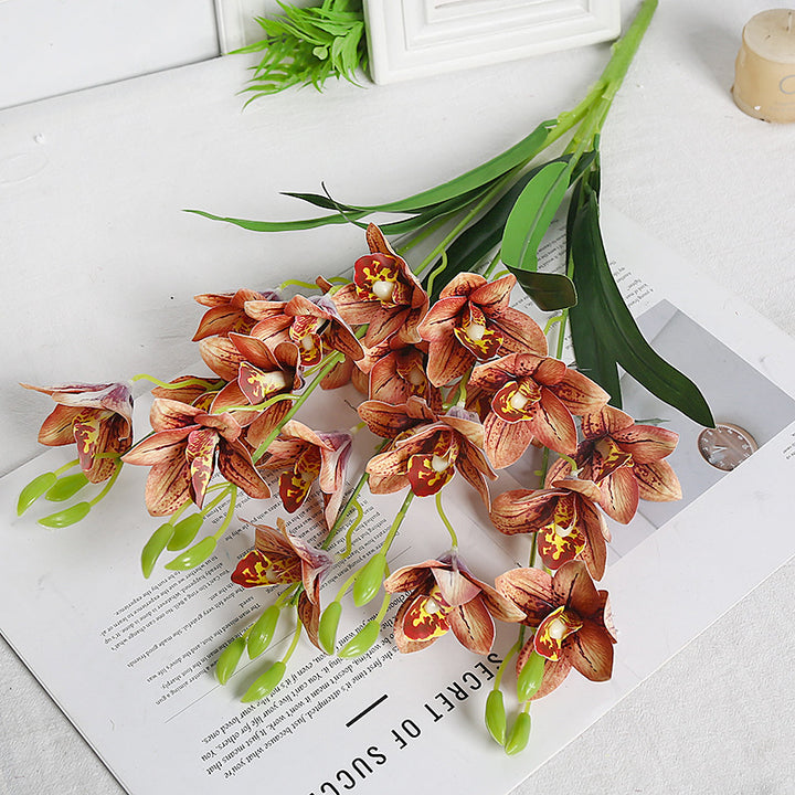 Realistische Orchidee Steel