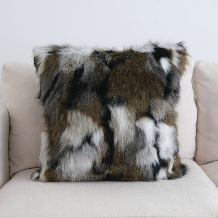 Faux Fur Accent Kussen voor Huisdecoratie