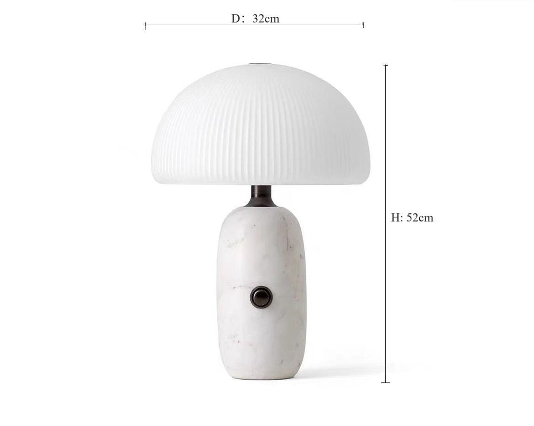 Elegante Marmeren Base Tafel Lamp