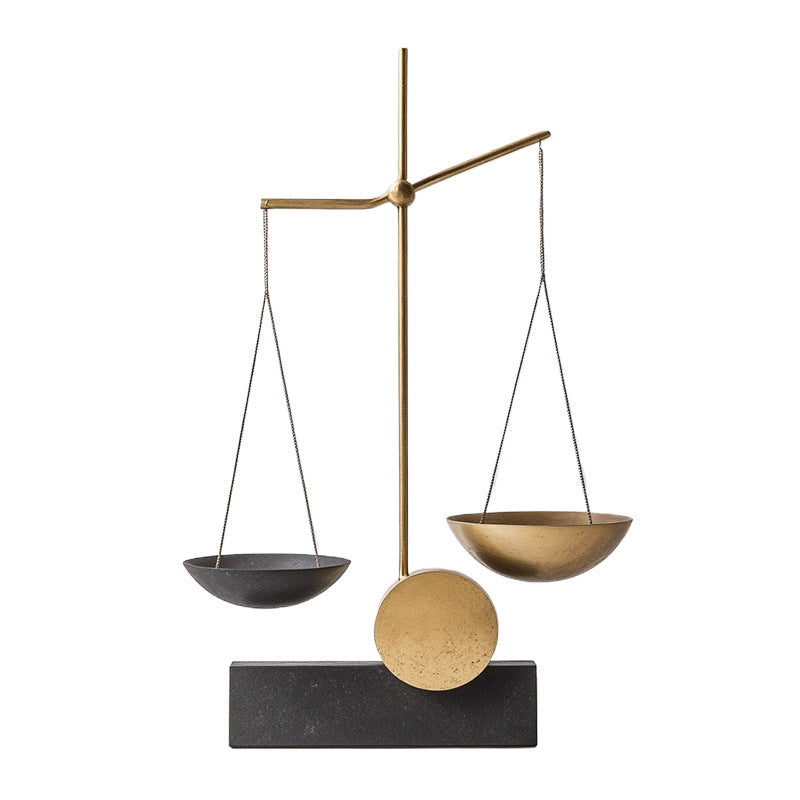 Balansschaal Decoratieve Beeldhouwwerk