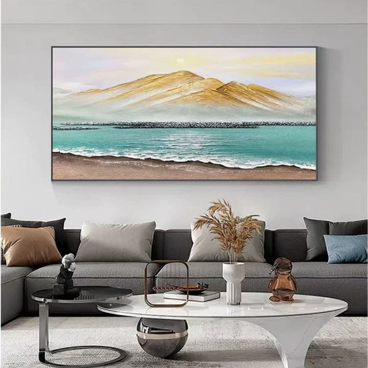Abstract Landschap Canvas Kunst