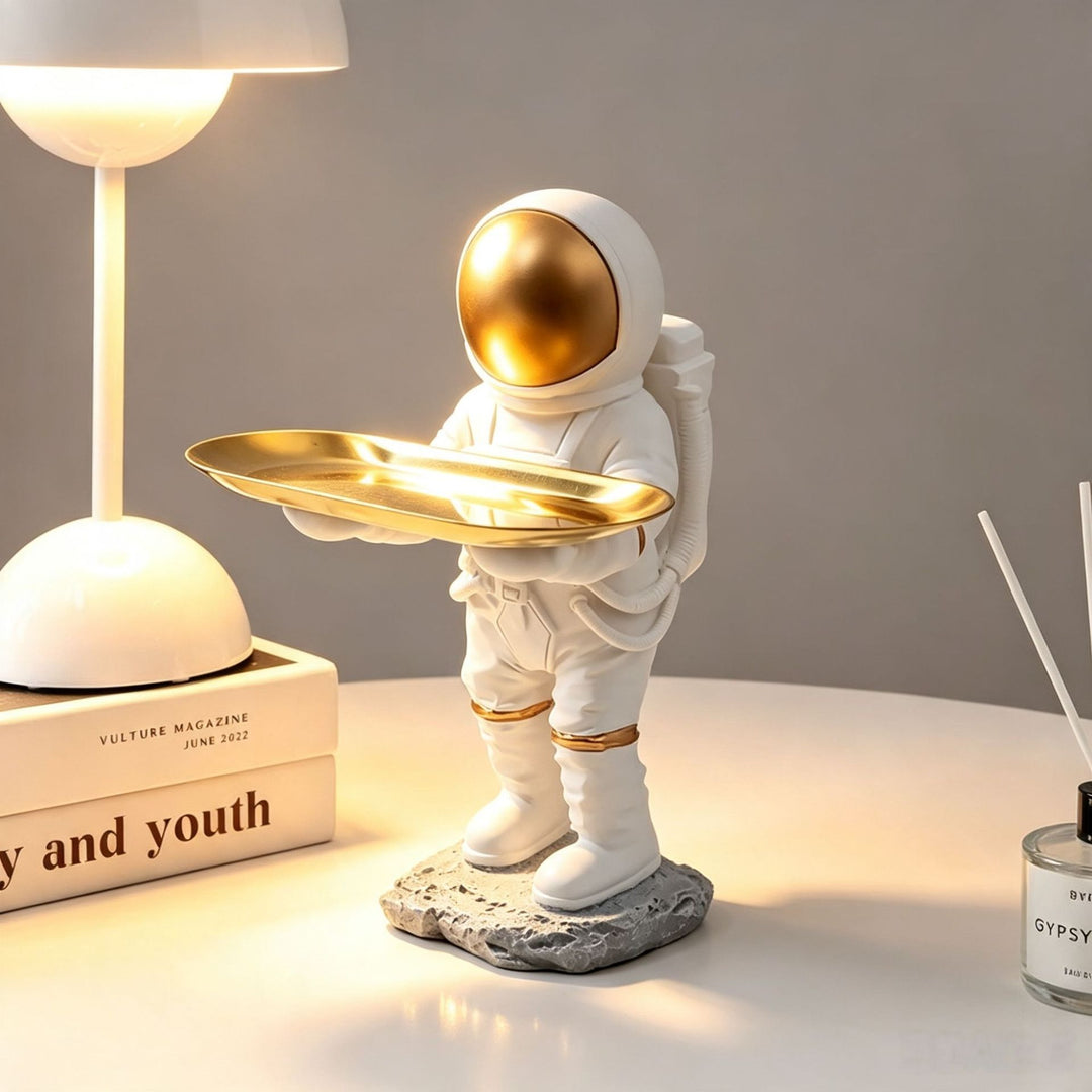 Astronaut Serveerschaal Houder voor Thuisdisplay