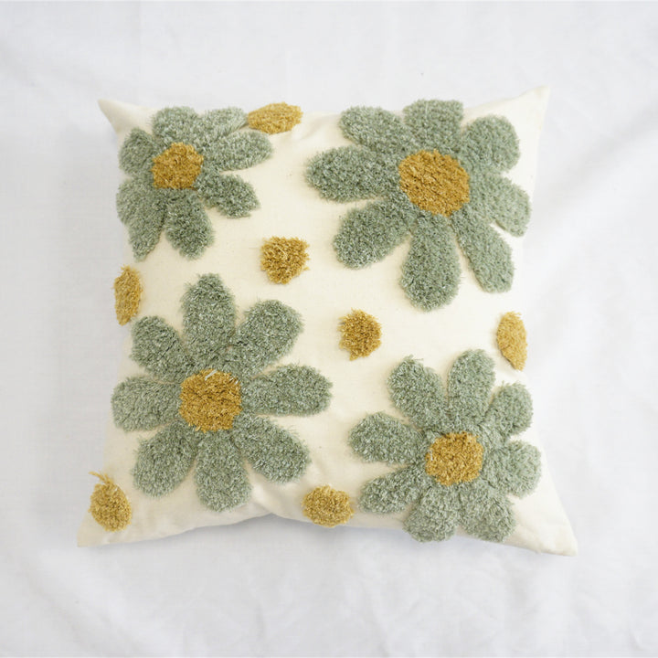 Floral Pluche Decoratieve Gooi Kussen
