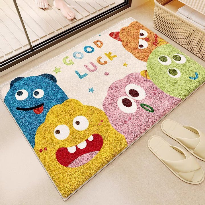 Leuke Monster-Thema Badmat