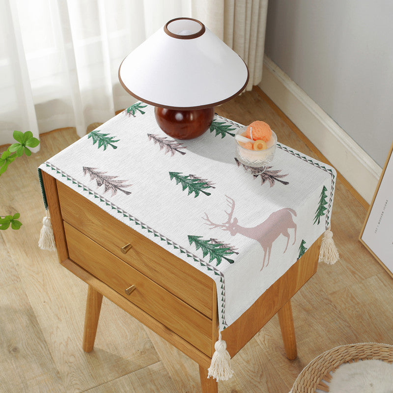 Decoratieve Vispatroon Tafel Runner