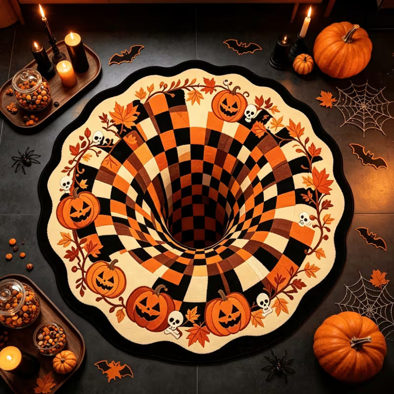 Halloween-Themed Decoratieve Vloerkleed
