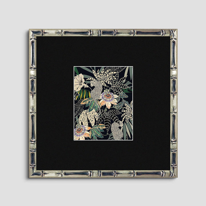 Gek frames tropisch botanisch kunstdruk