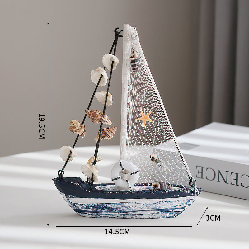 Nautische Zeilboot Thuis Display
