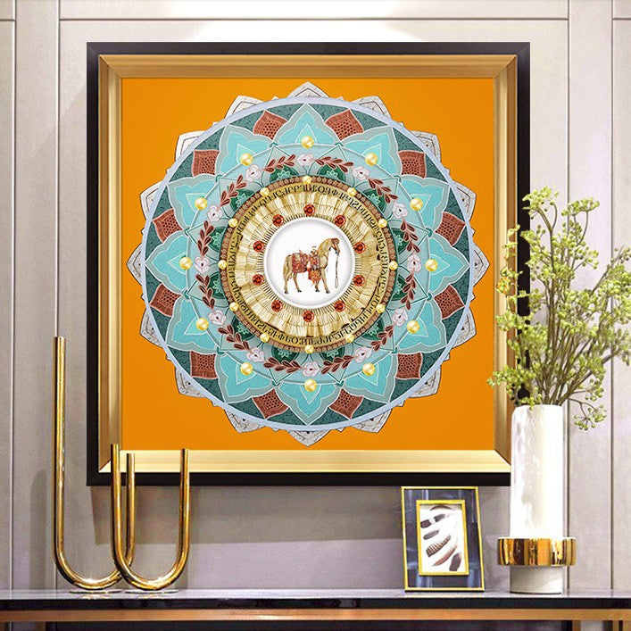 Decoratieve Interieur Kunst Tentoonstelling