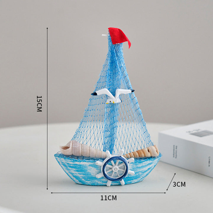 Zeilboot Model Weergave