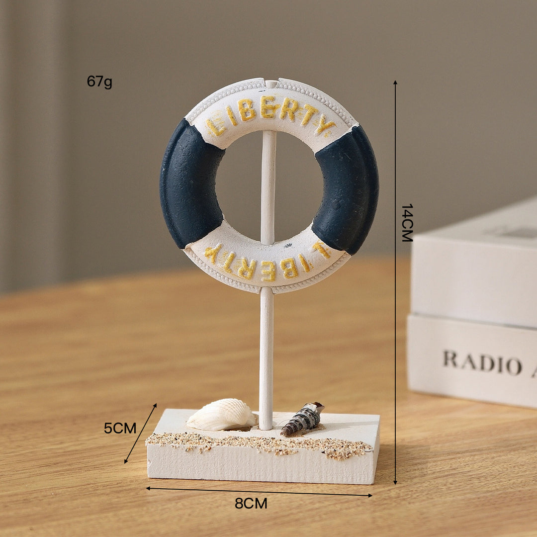 Nautische Schelp Decoratieve Sculptuur