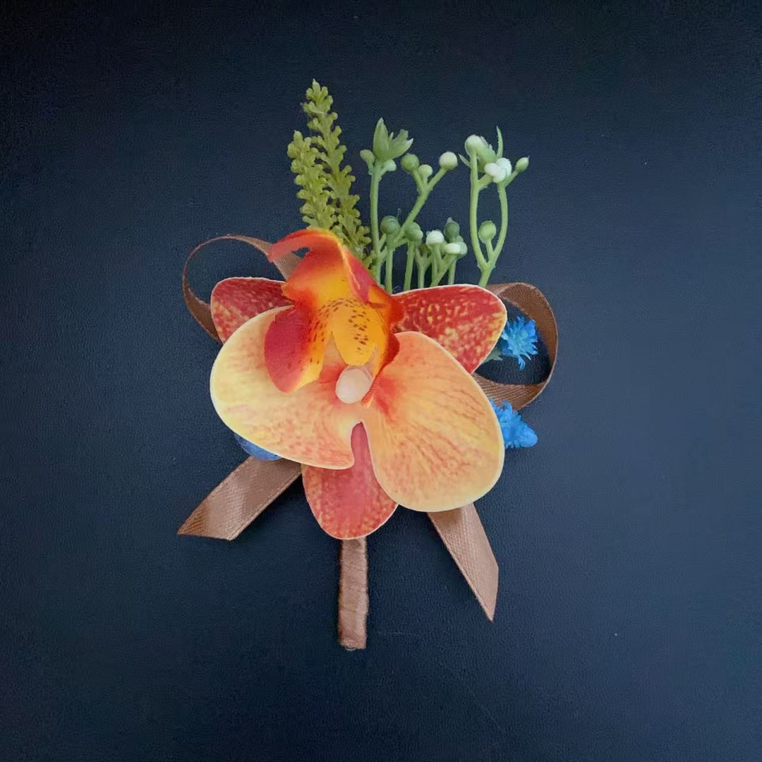 Decoratieve Orchidee Reversspeld