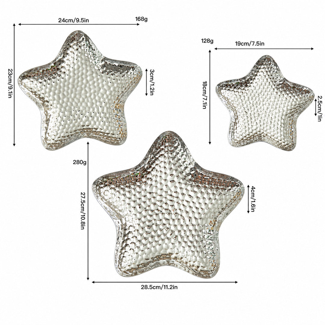 Decoratieve Stervormige Schaal Set