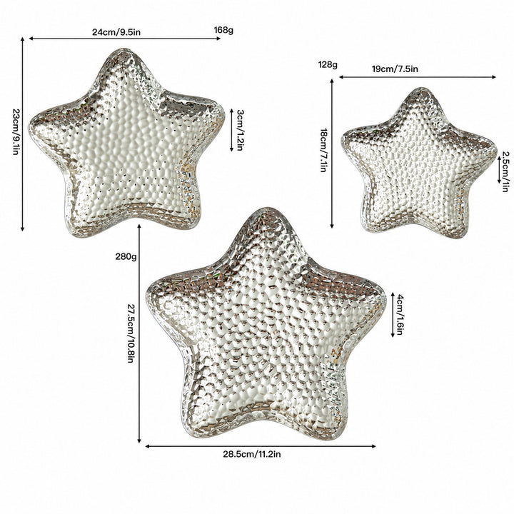Decoratieve Stervormige Schaal Set