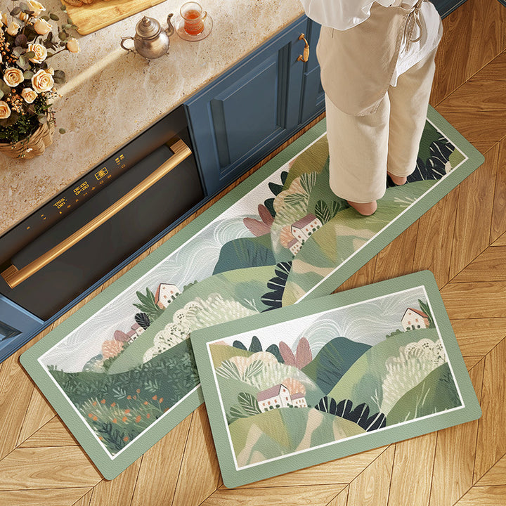 Bloemmotief Comfortmat