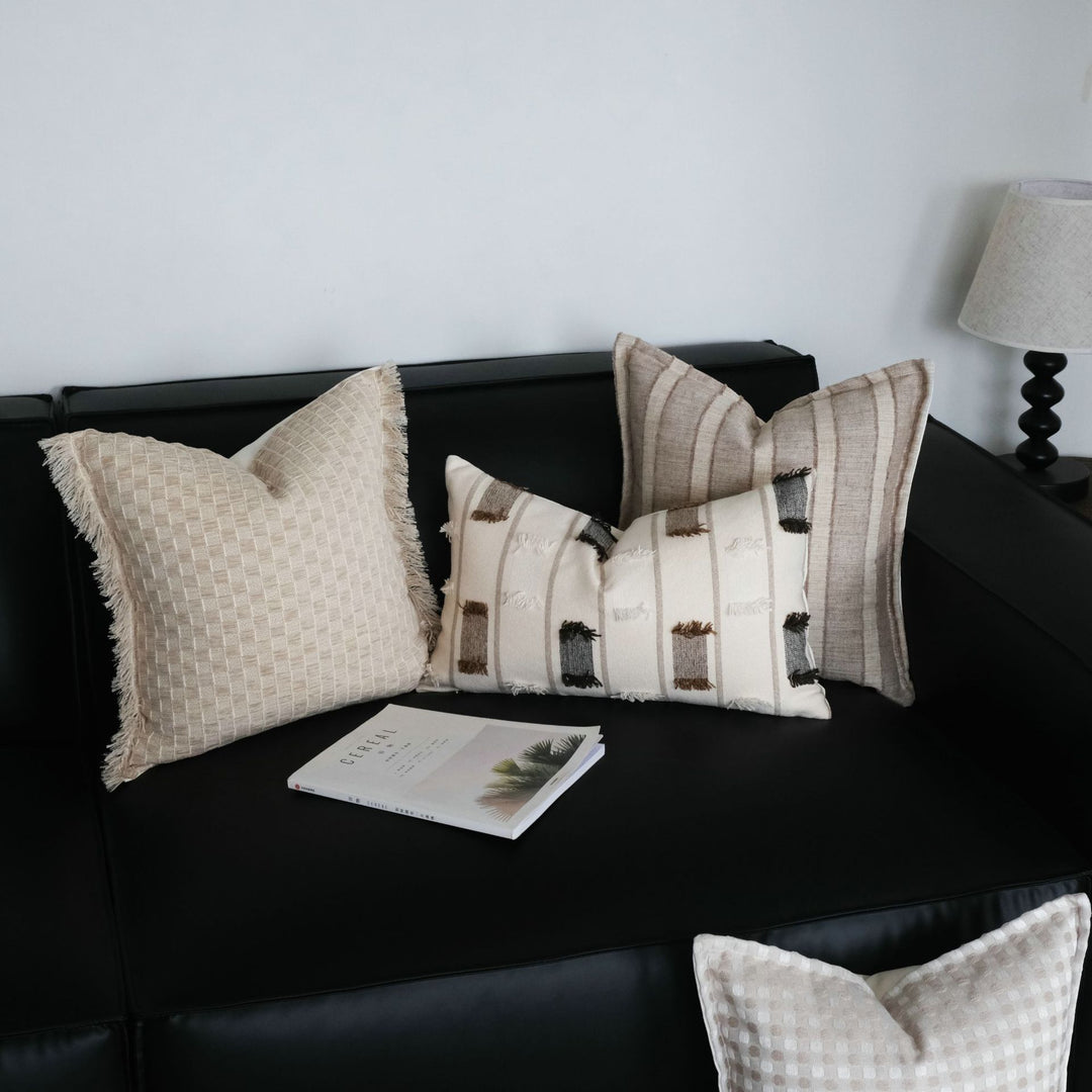 Gestructureerde Woven Accent Kussen voor Thuis Display