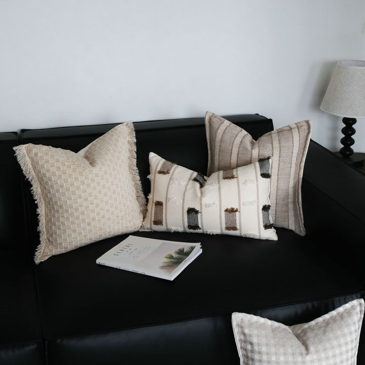 Gestructureerde Woven Accent Kussen voor Thuis Display