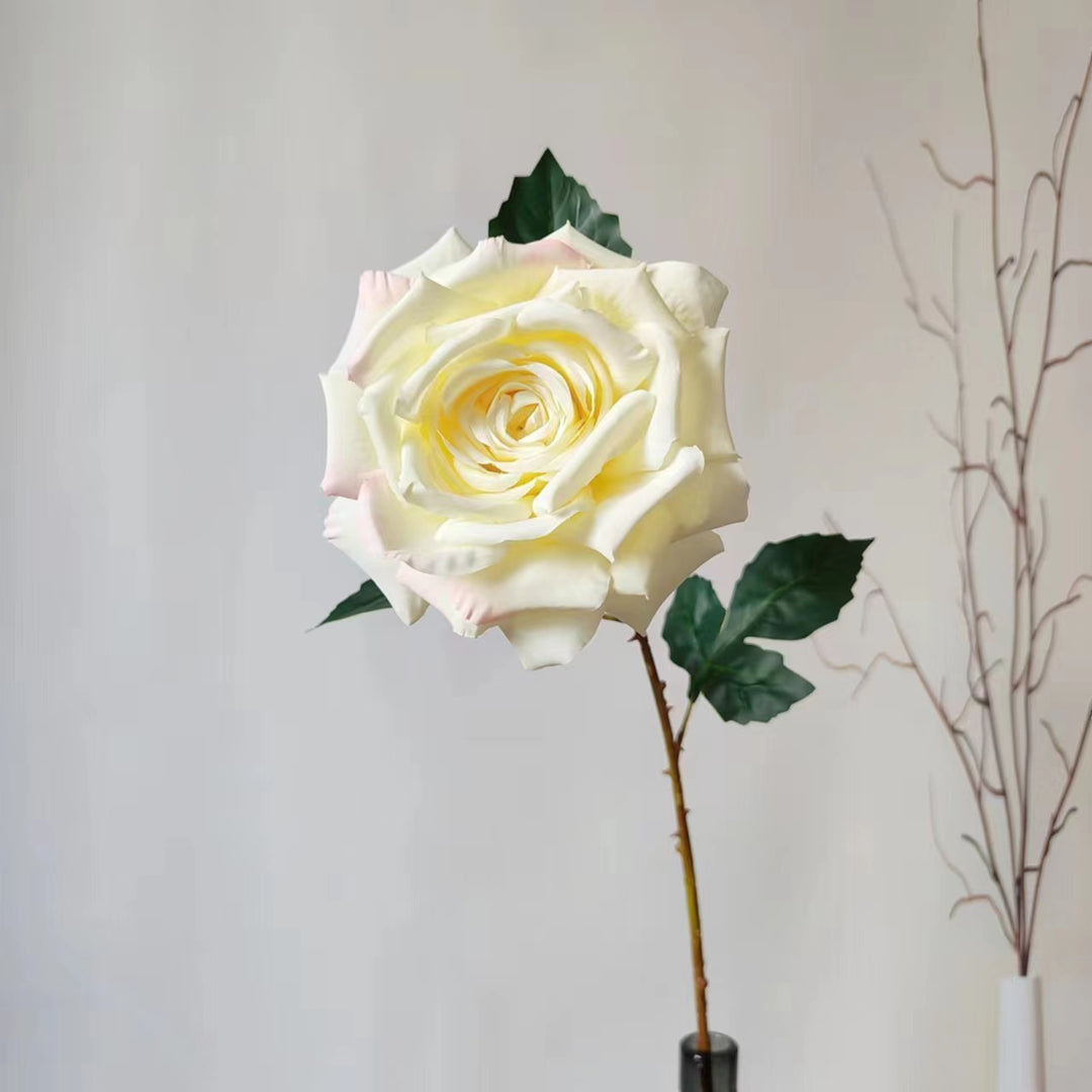 Realistische Levensgrote Kunstmatige Roos Stam
