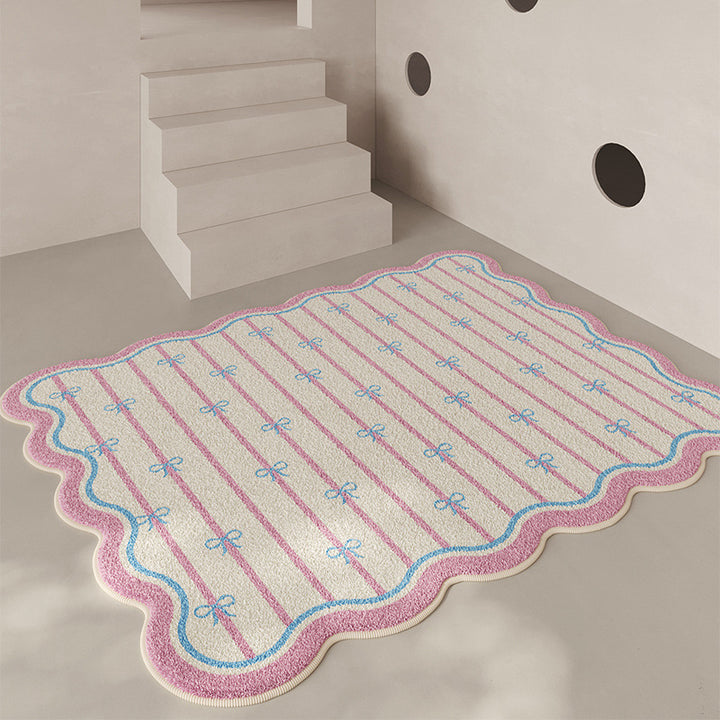 Decoratieve Scalloped Vloerkleed