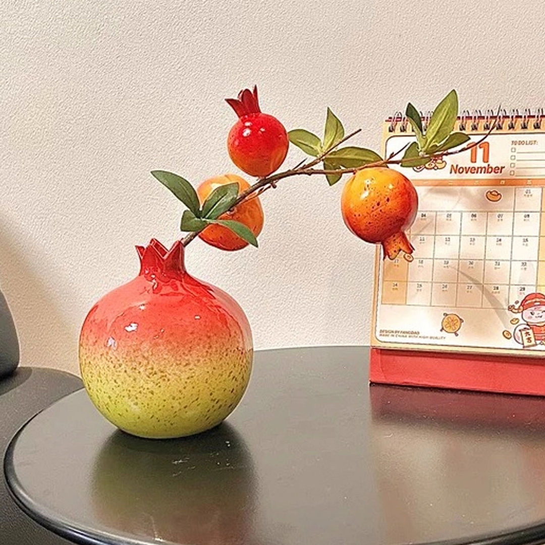Granaatappel Keramische Vaas Ornament