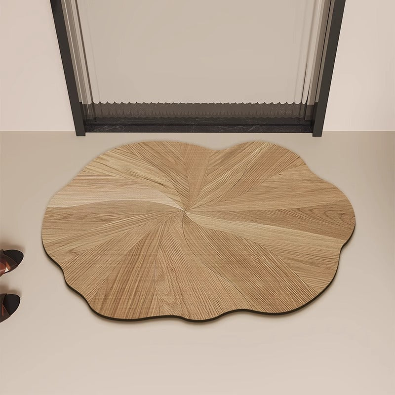 Artistiek Cirkelvormig Tapijt voor Binnenhuisdecoratie