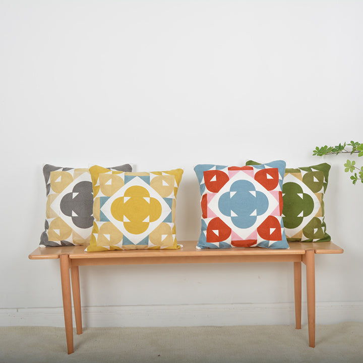 Geometrisch Patroon Decoratief Gooi Kussen